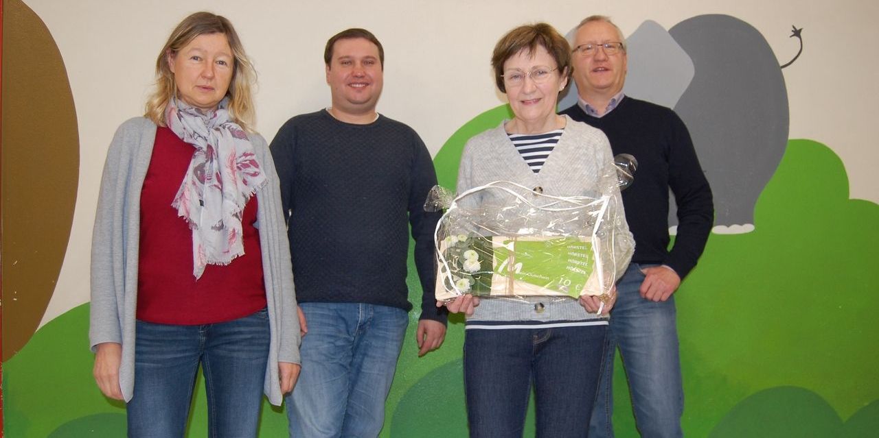 Von links nach rechts: Ulrike Klönne, Alexander Tebbe, Ingrid Bruns, Martin Kordsmeyer